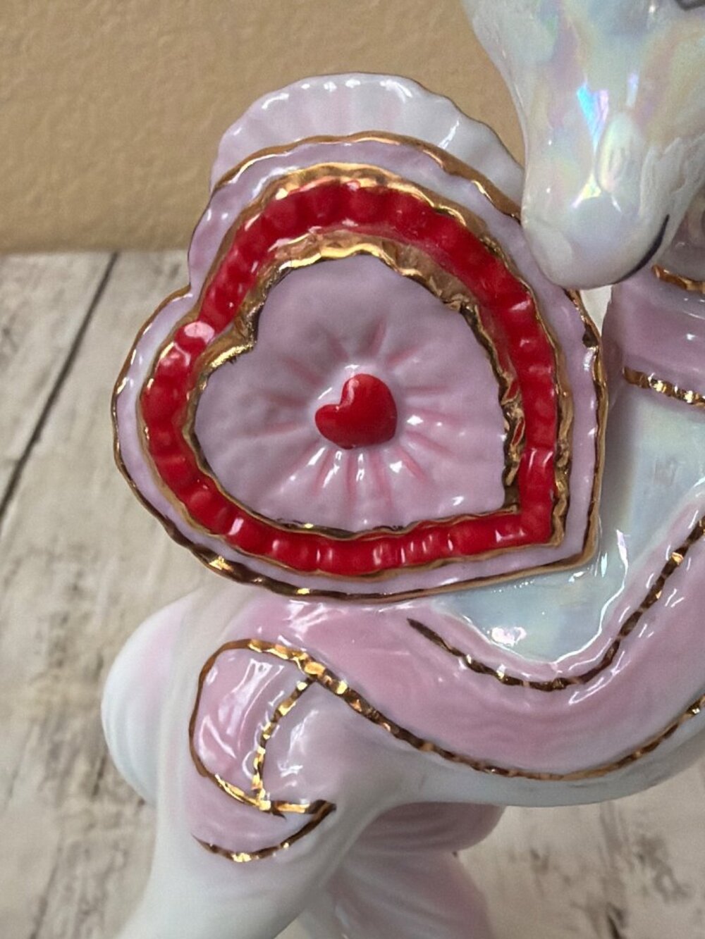 Franklin Mint Treasury of Unicorns Love Series Where Loving Hearts Meet w/FLAW - Picture 11 of 14